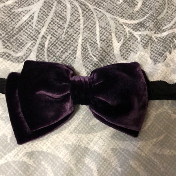 Mr Turk Other - MR Turk velvet bow tie NWOT